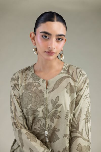 Printed | Cambric | Floral Cambric Kurta | GBP 30.00