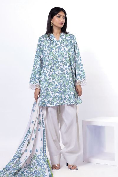 Embroidered | Lawn | Fabrics 3 Piece | GBP 17.50