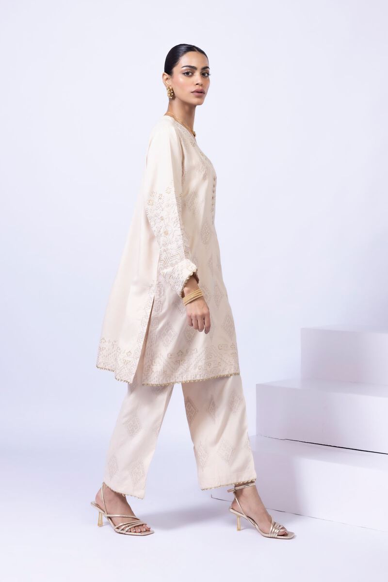 Embroidered | Thai Silk | Pants | null