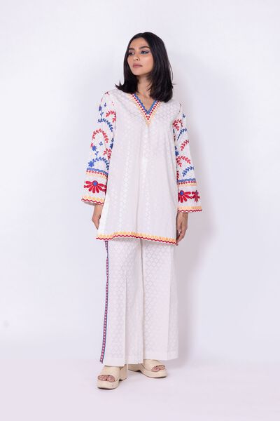 Embroidered | Cambric | Pants | GBP 16.00
