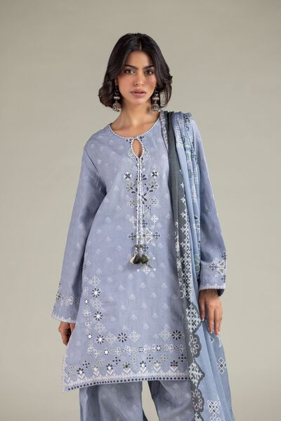 Embroidered | Broshia | Tailored 3 Piece | GBP 70.00