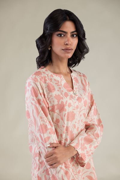 Embroidered | Cambric | Floral Cambric Kurta | GBP 21.00