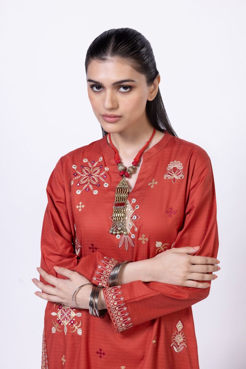 Embroidered | Cotton Dobby | Kurta | GBP 20.00