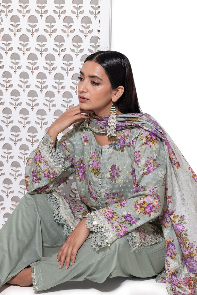 Printed | Jacquard | Tailored 3 Piece | null