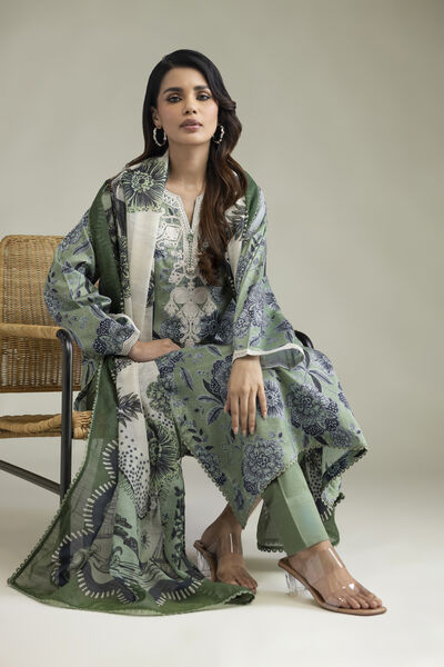 Embroidered | Lawn | Lawn 3-Piece Tailored | GBP 70.00