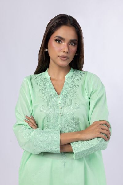 Embroidered | Cambric | Kurta | GBP 20.00