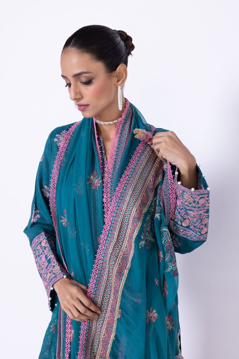 Embroidered | Bamber Chiffon | Dupatta | null