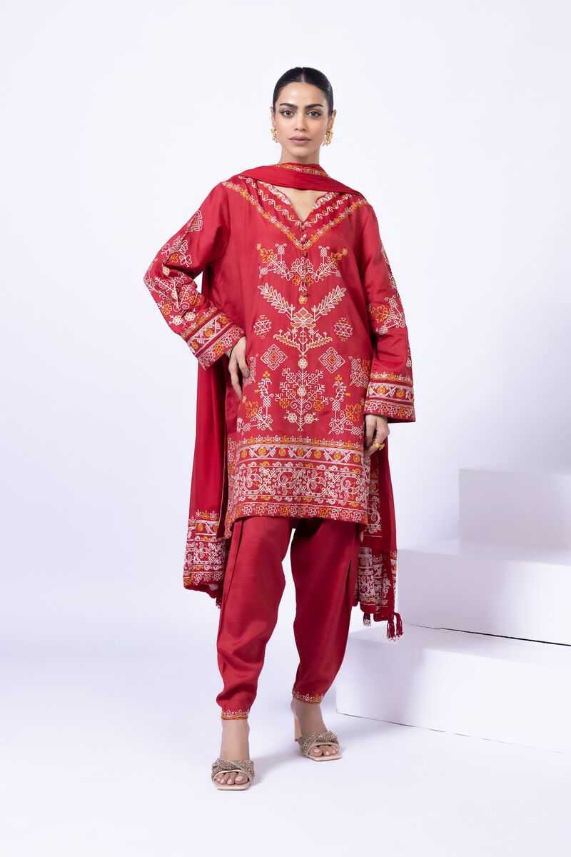 Embroidered | Thai Silk | Kurta | GBP 15.00
