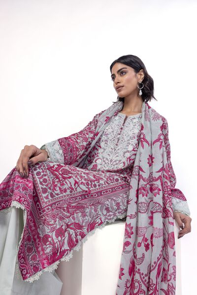 Embroidered | Lawn | Fabrics 3 Piece | GBP 35.00