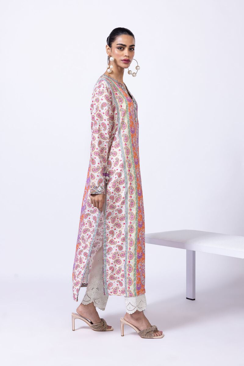 Embroidered | Viscose Oak Silk | Pants | GBP 10.00