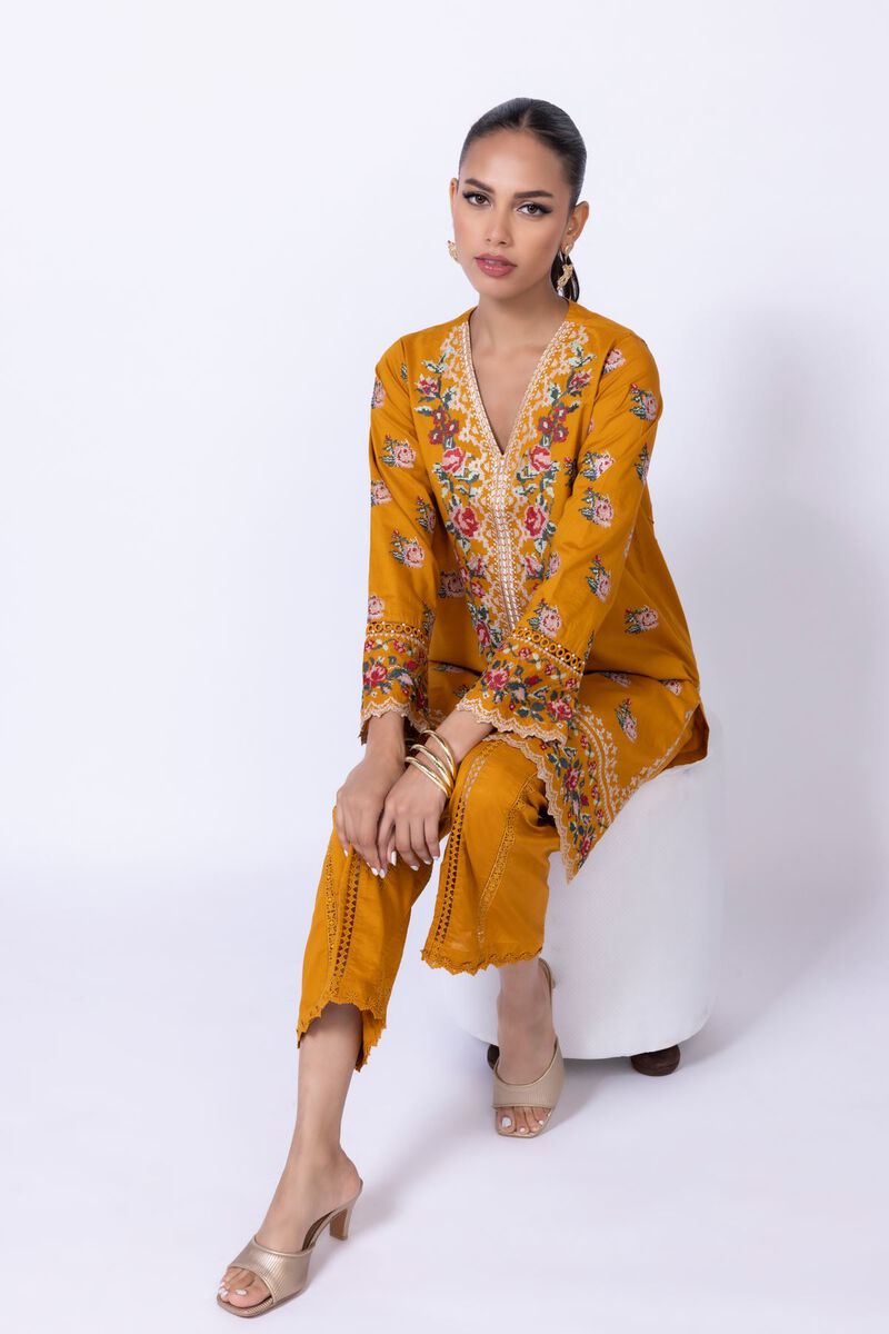 Embroidered | Cambric | Kurta | GBP 15.00