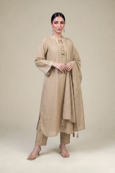 Embroidered | Light Khaddar | Solid Khaddar Pants | GBP 25.00