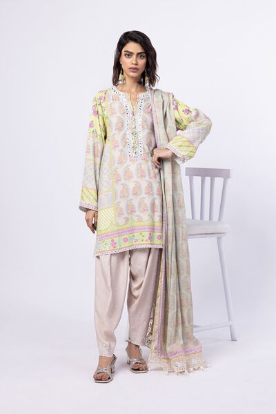Embroidered | Viscose Oak Silk | Shalwar | GBP 20.00