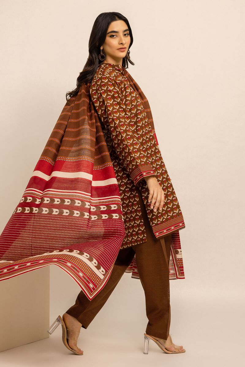 Printed | Light Khaddar | Fabrics 3 Piece | null