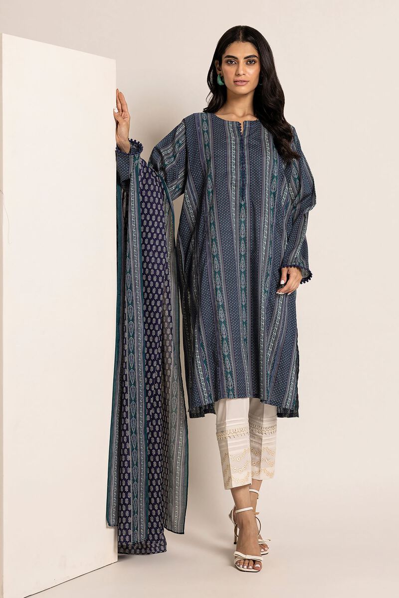 Lawn | Printed | Fabrics 2 Piece | Top Dupatta | null