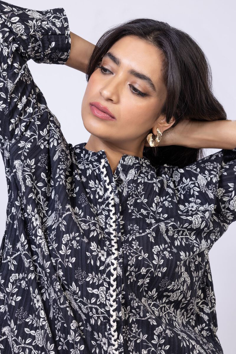 Printed | Textured Stretch | Kurta | GBP 7.50