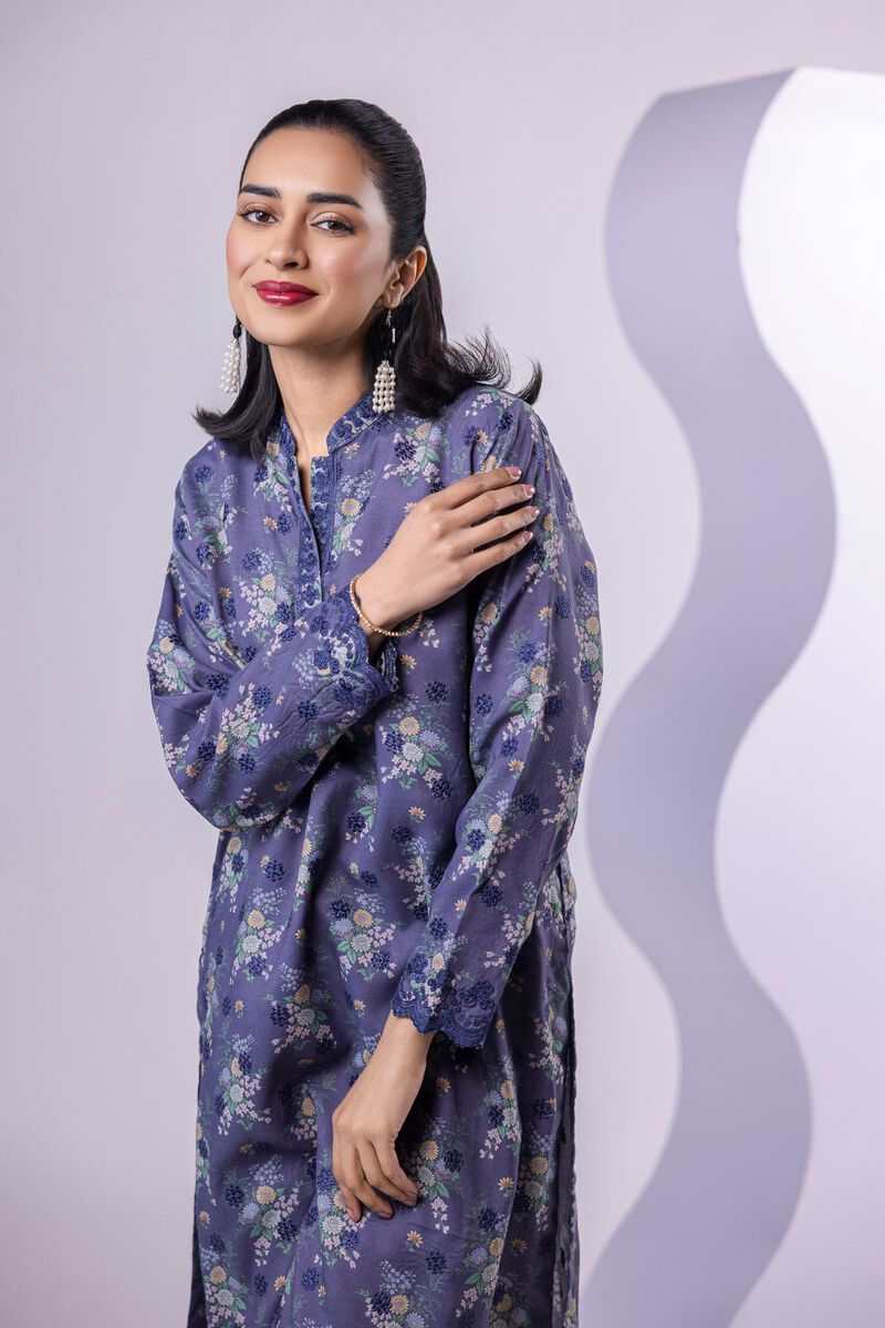 Embroidered | Russian Raw Silk | Kurta | GBP 50.00