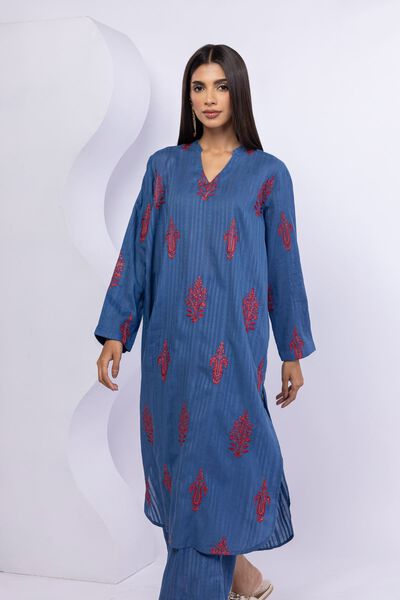 Embroidered | Leno | Kurta | GBP 9.00
