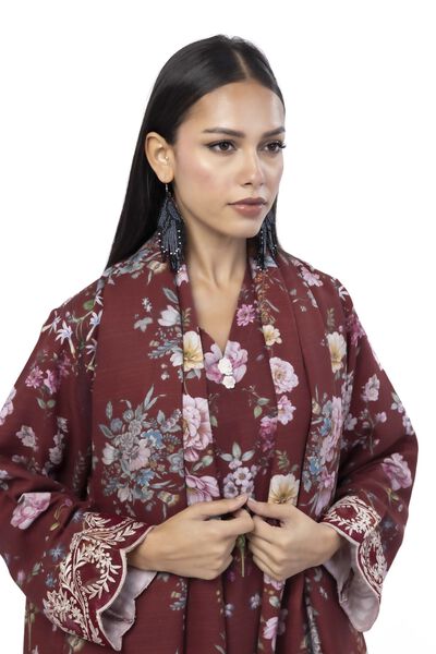 Embroidered | Blended Khaddar | Fabrics 3 Piece | GBP 20.00