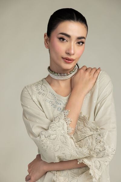 Embroidered | Raw Silk | Short Silk Kurta | GBP 45.00