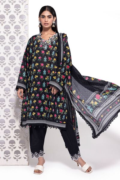 Lawn | Embroidered | Fabrics 3 Piece | GBP 12.50