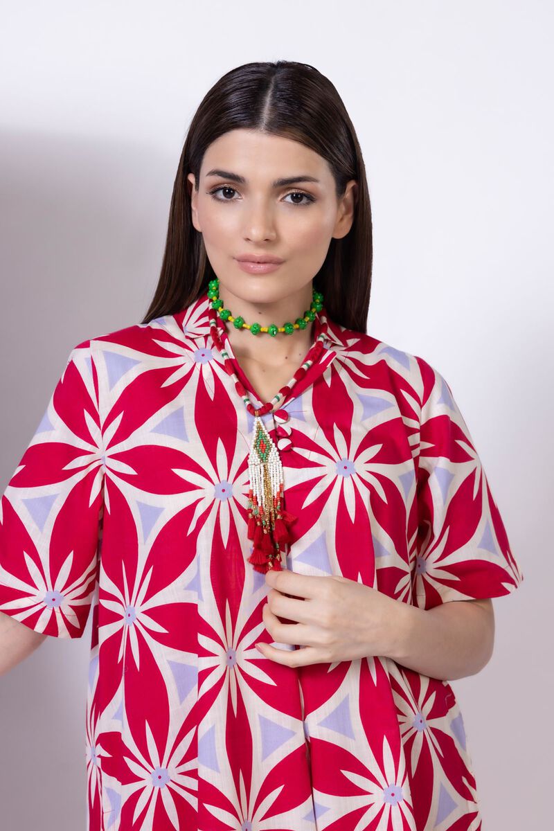 Printed | Crosshatch Poplin | Kurta | GBP 6.00