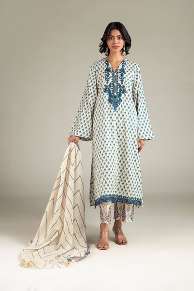 Embroidered | Lawn | Fabrics 3 Piece | GBP 24.50
