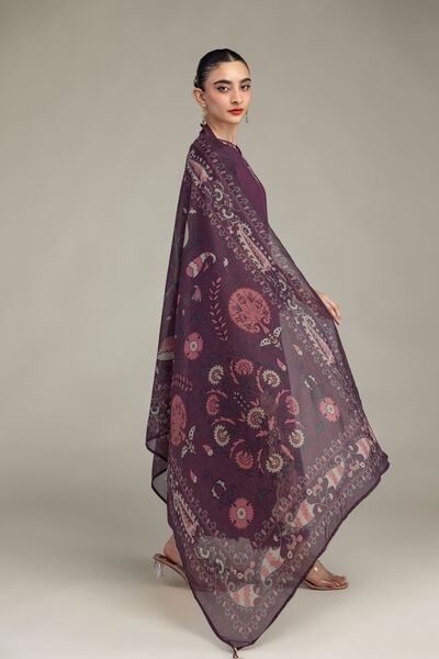 Embroidered | Mesuri | Floral Mesuri Dupatta | GBP 20.00