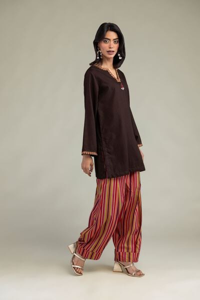 Embroidered | Cotton Dobby | Cotton Dobby Shalwar | GBP 25.00