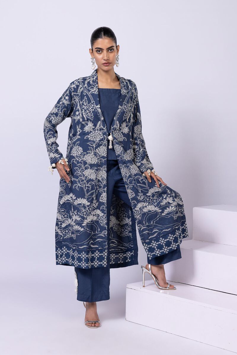 Embroidered | Viscose Oak Silk | Jacket | GBP 100.00