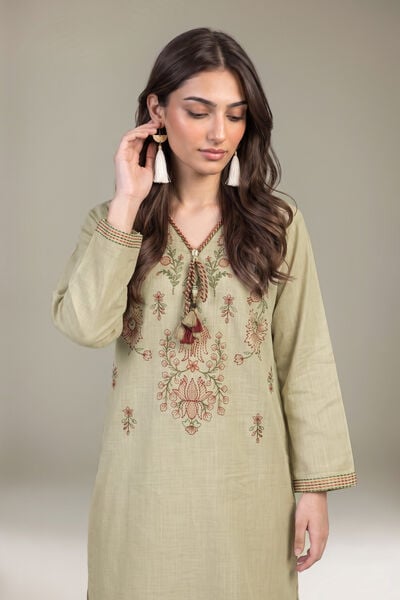 Embroidered | Heavy Textured Cotton | Kurta | GBP 35.00