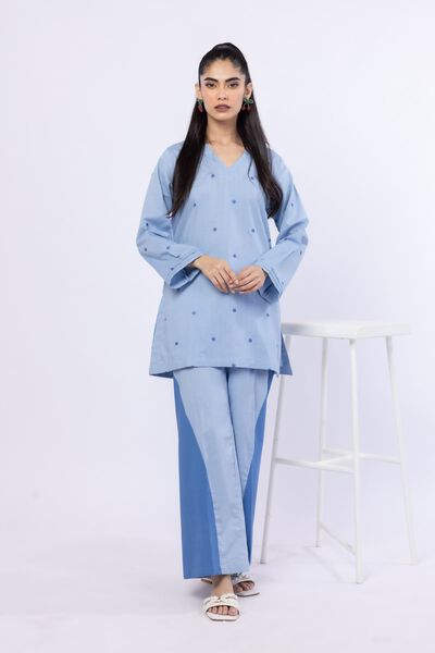 Dyed | Crosshatch Poplin | Pants | GBP 12.00