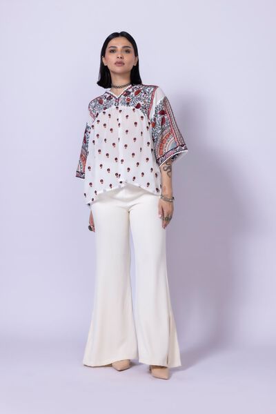 Embroidered | Georgette Chiffon | Blouse | GBP 7.50