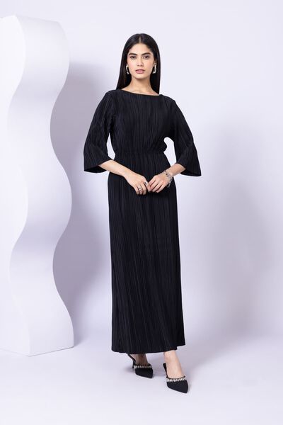 Dyed | Pleated Georgette | Maxi Dress | GBP 7.50