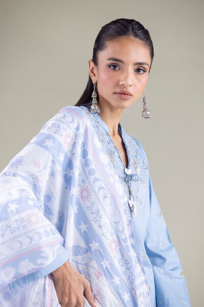 Embroidered | Lawn | Dupatta | GBP 7.50