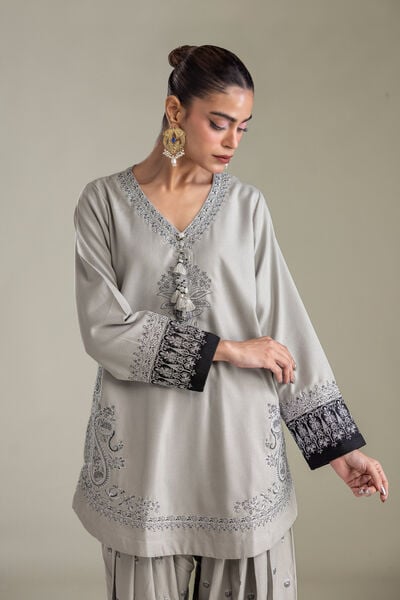 Embroidered | Heavy Blended Viscose | Kurta | GBP 55.00