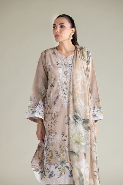 Embroidered | Lawn | Tailored 3 Piece | GBP 50.00
