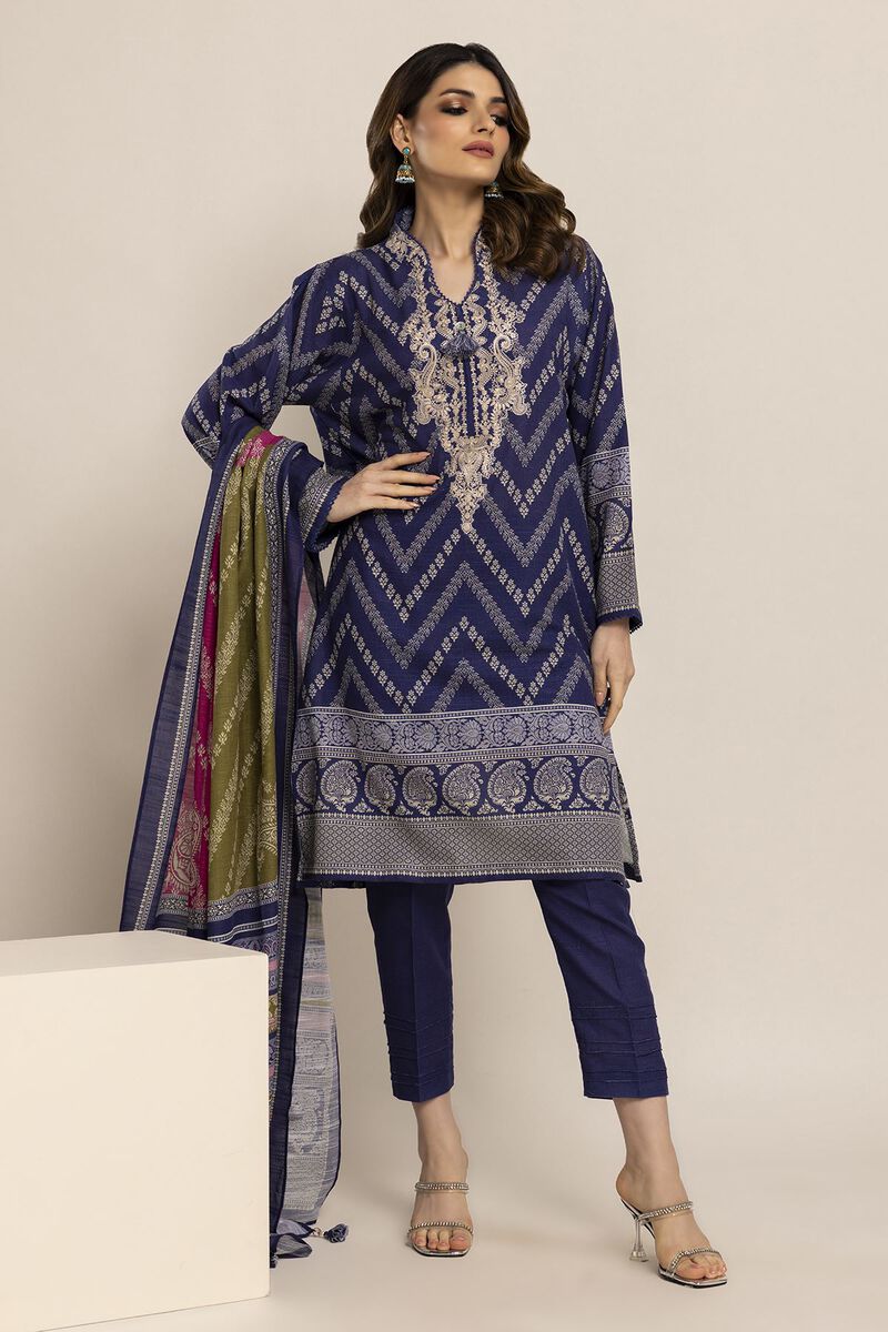Embroidered | Light Khaddar | Fabrics 3 Piece | null