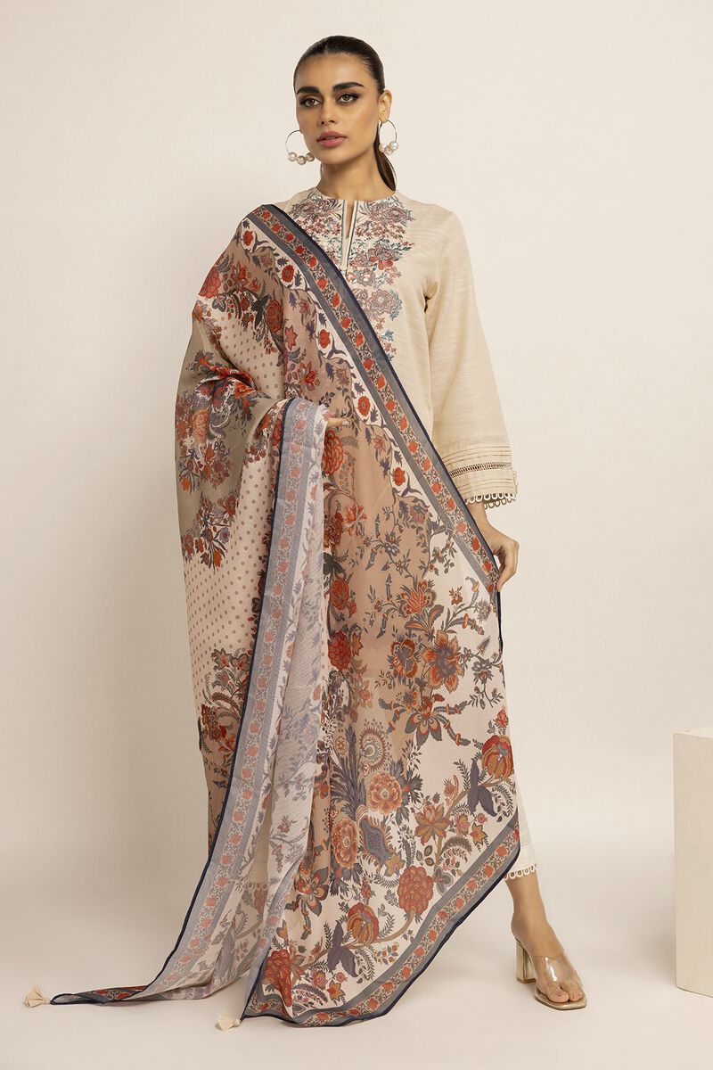 Embroidered | Crosshatch | Fabrics 3 Piece | null