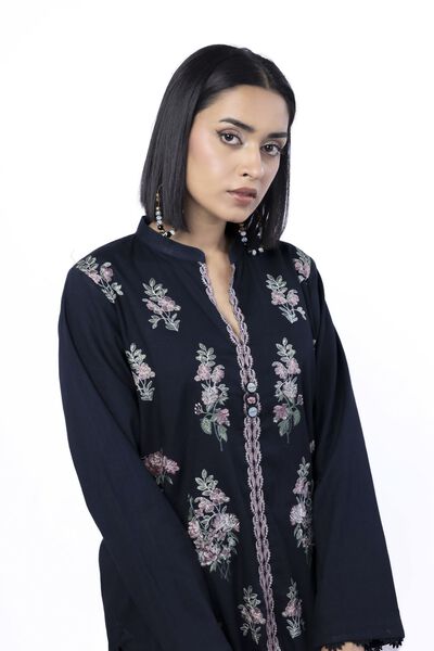 Embroidered | Heavy Textured Cotton | Tailored 2 Piece | Top and Bottom | GBP 40.00