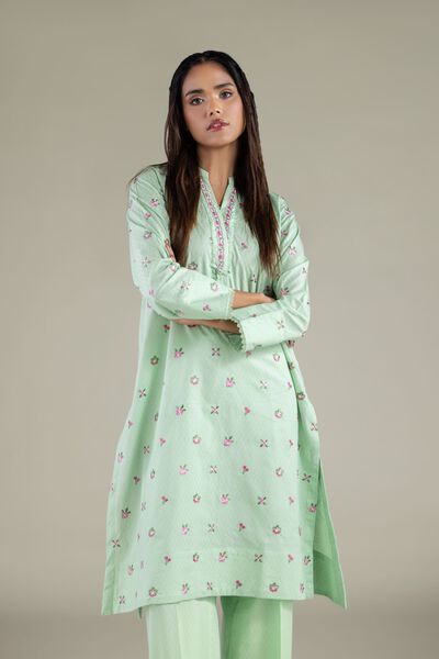 Embroidered | Cotton Dobby | Kurta | GBP 30.00
