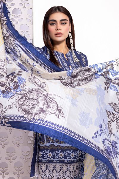 Embroidered | Tusser Silk | Dupatta | GBP 7.50