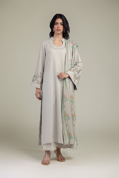 Embroidered | Cambric | Floral Cambric Kurta | GBP 35.00