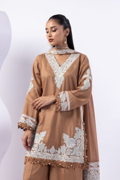Embroidered | Thai Silk | Kurta | GBP 60.00