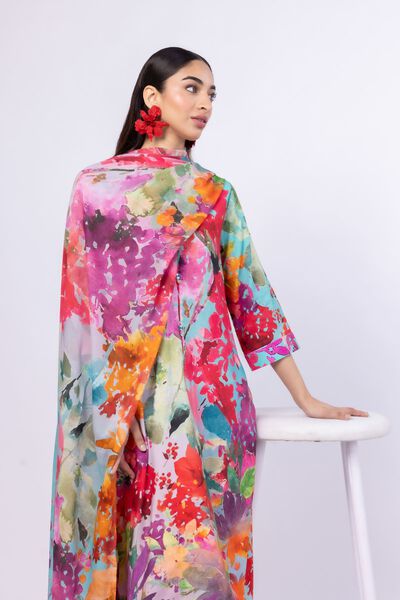 Printed | Light Thai Silk | Dupatta | GBP 15.00