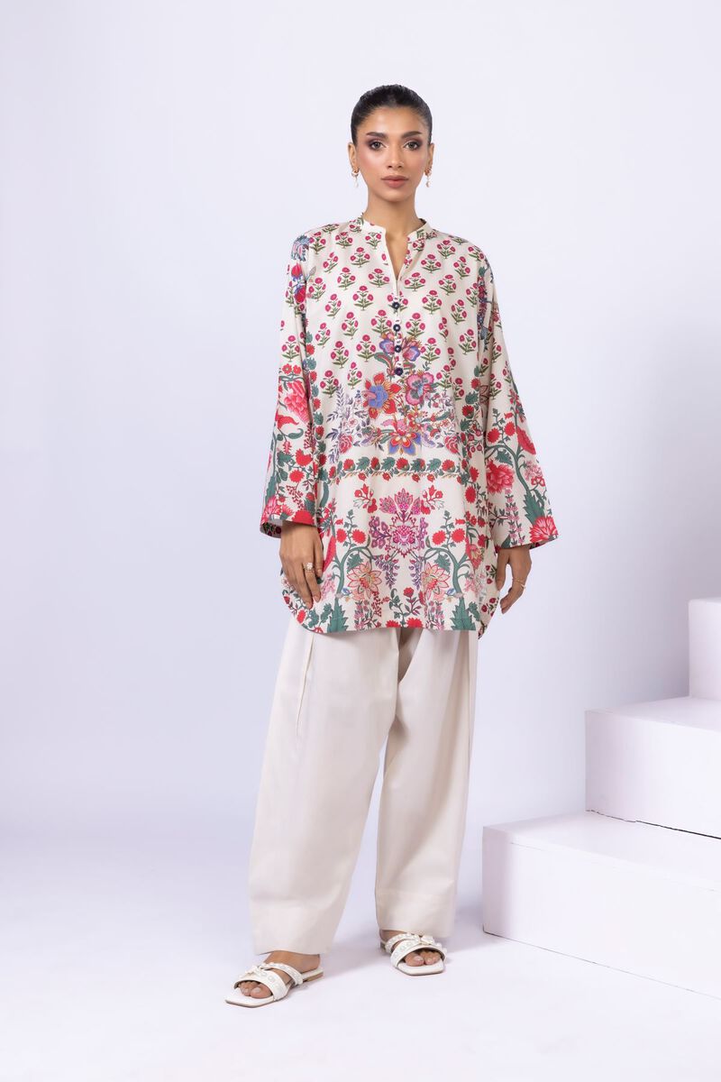 Printed | Cotton Viscose | Kurta | GBP 10.00