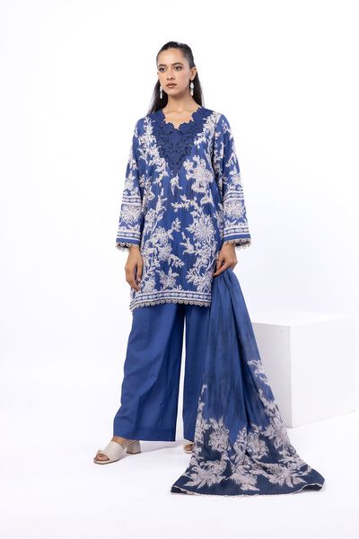Embroidered | Cotton | Tailored 3 Piece | GBP 45.00