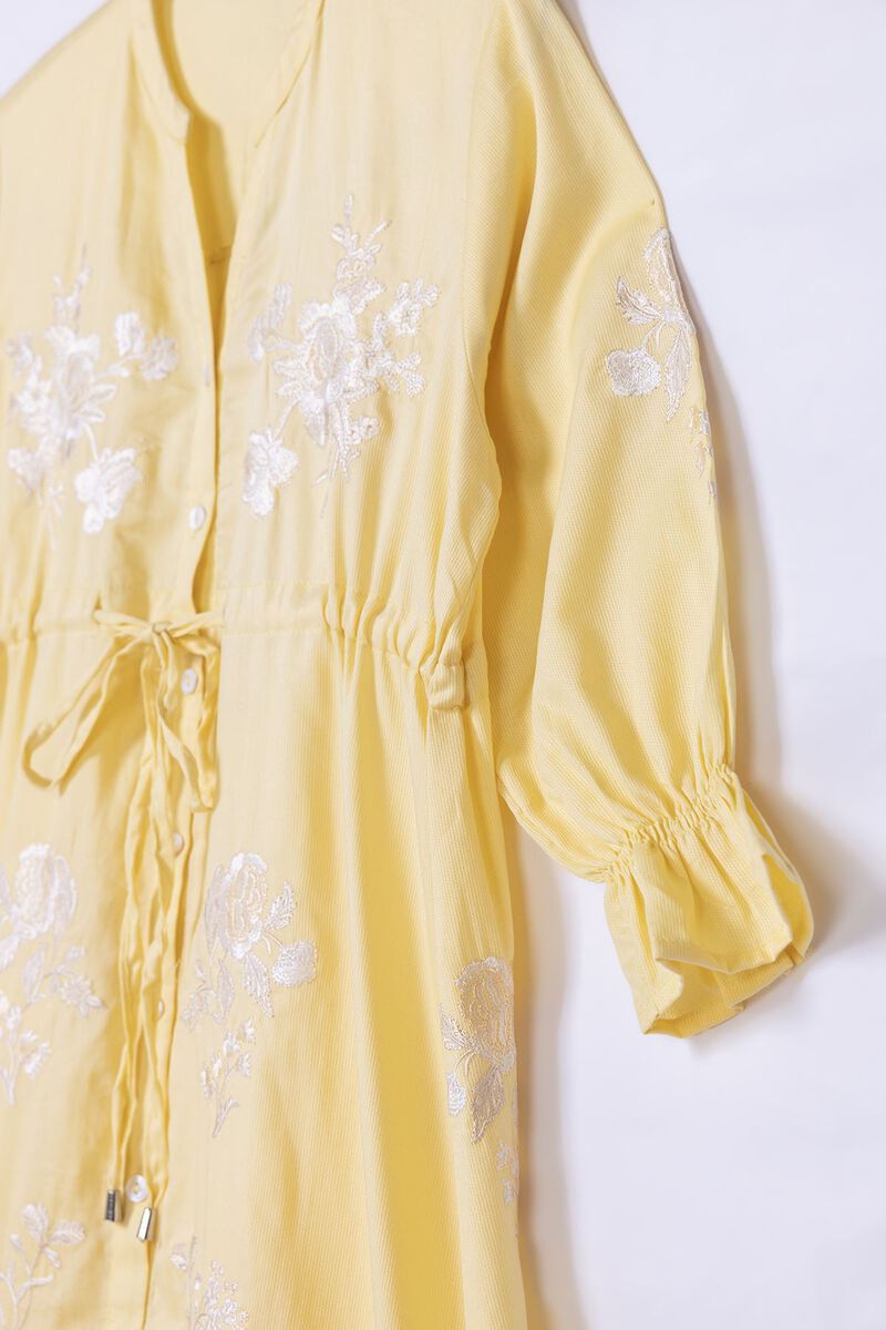 Embroidered | Cotton Cottel | Maxi Dress | null