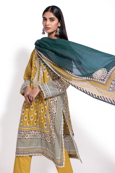 Lawn | Embroidered | Fabrics 3 Piece | GBP 12.50