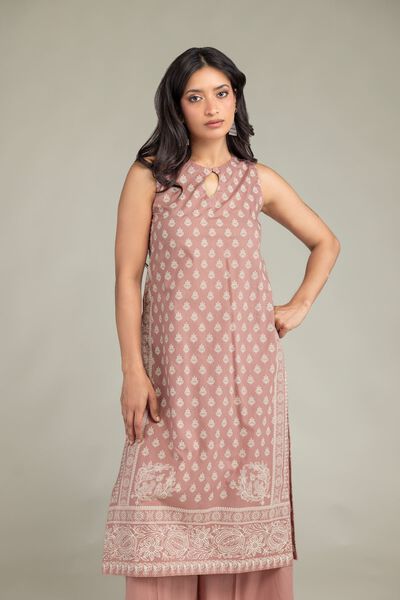 Cambric | Sleeveless Cambric Kurta | GBP 35.00